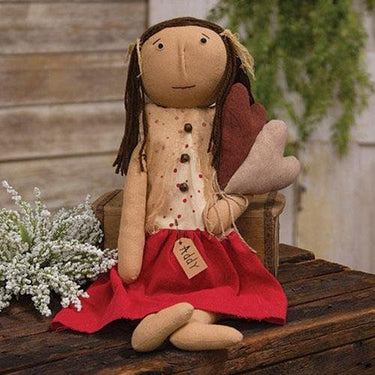 Addy Doll With Hearts - The Fox Decor